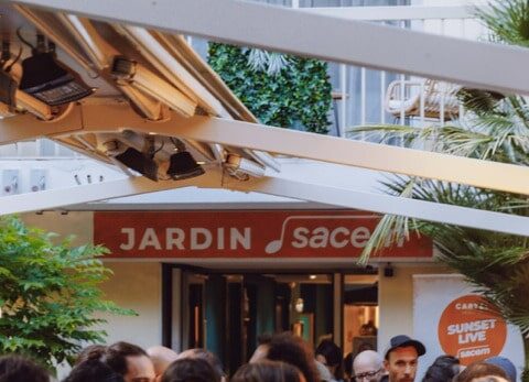 Le Jardin Croisette se transforme en Jardin SACEM pendant le Festival de Cannes