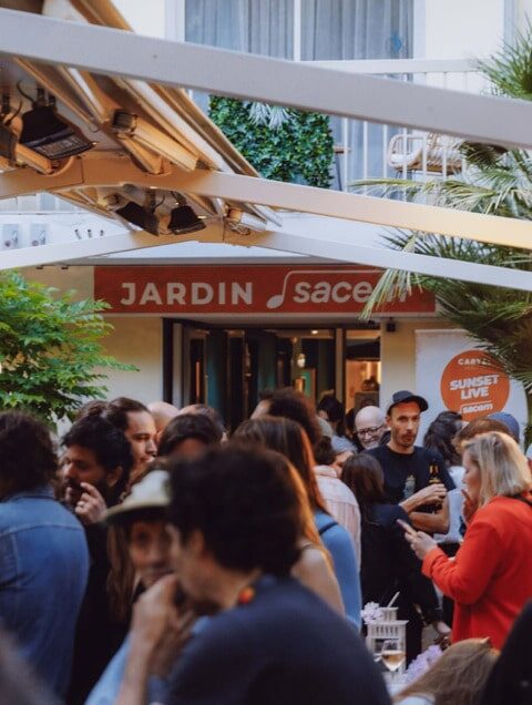 Le&#x20;Jardin&#x20;Croisette&#x20;se&#x20;transforme&#x20;en&#x20;Jardin&#x20;SACEM&#x20;pendant&#x20;le&#x20;Festival&#x20;de&#x20;Cannes